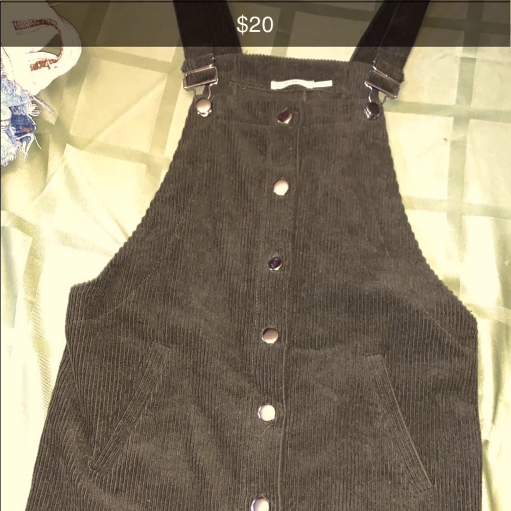 Frencescas overall corduroy dress size small